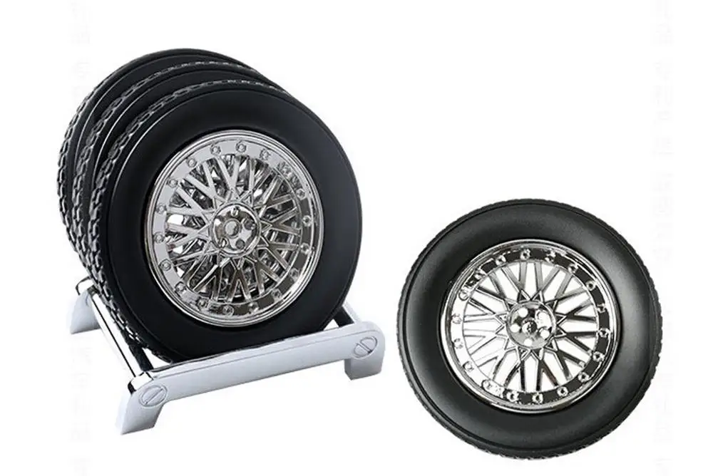 Оптовая продажа акция подарок форма шин подстаканник|Нескользящий коврик| |