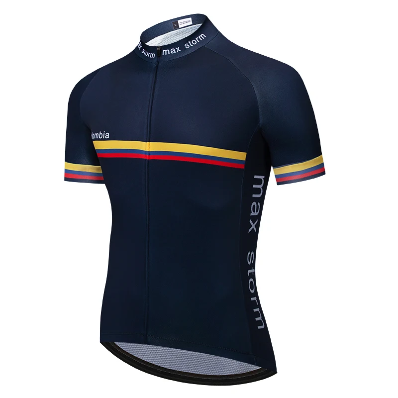Футболка для велоспорта 2019 New Team colombia голубая футболка шоссейных гонок с