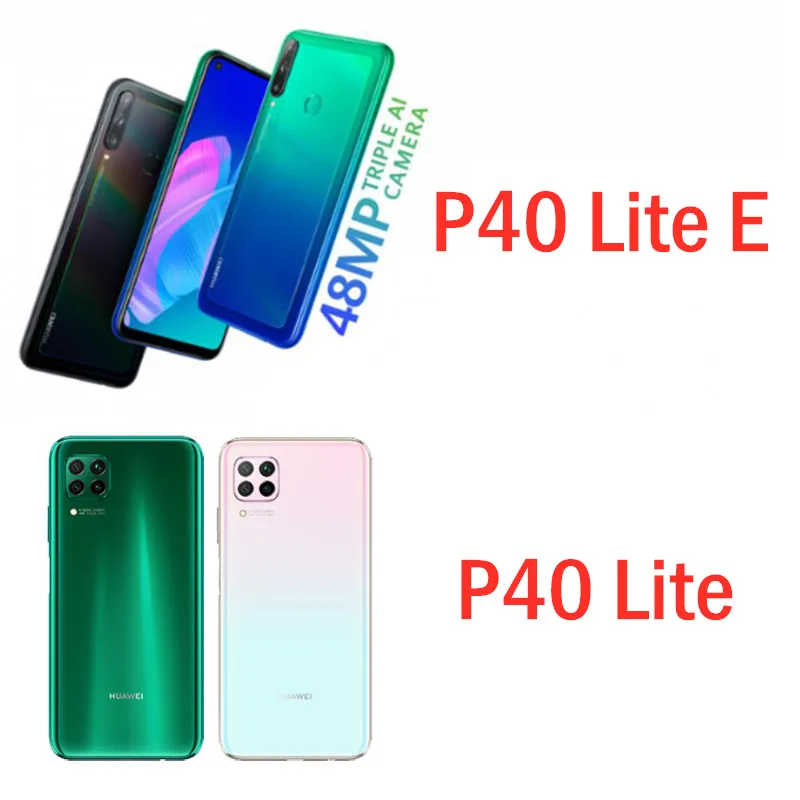 Чехол для Huawei P40 Lite тканевый силиконовый бампер Жесткий из поликарбоната чехлы
