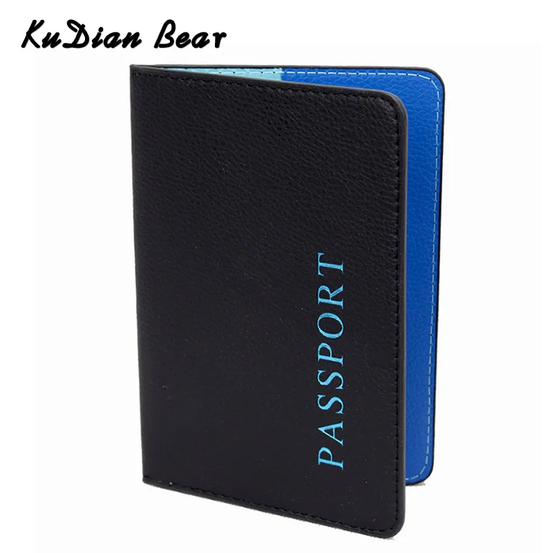Женская Обложка KUDIAN BEAR для паспорта дорожный кошелек из искусственной кожи чехол