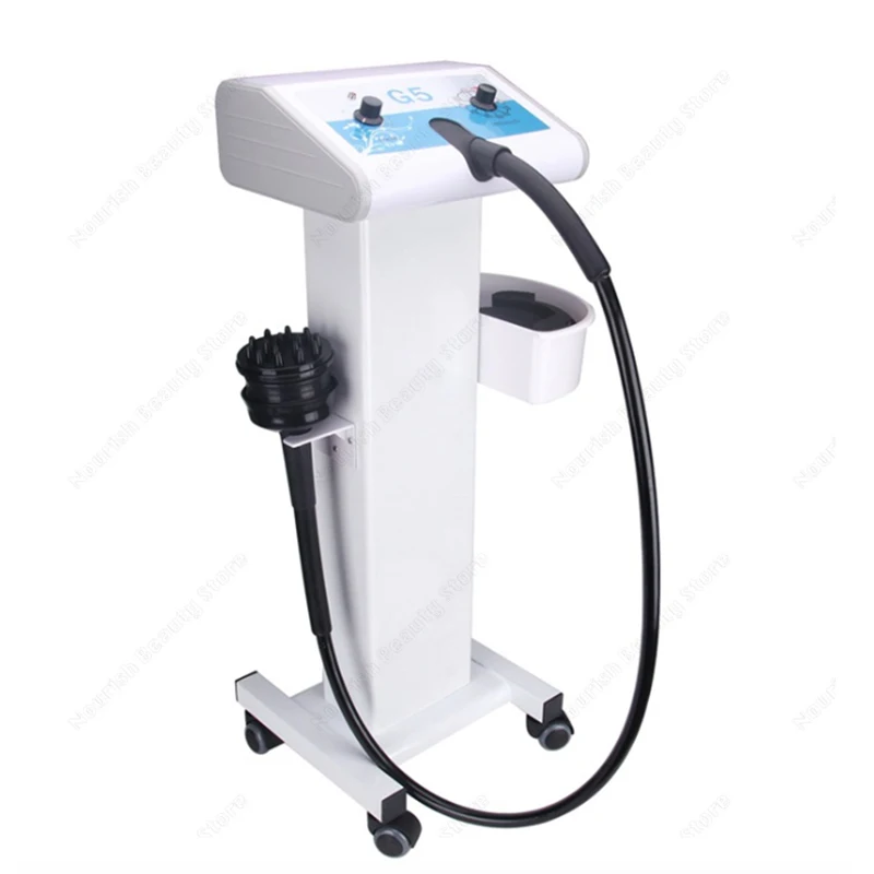 Массажер вибратор G5 с 5 головками вакуумный прибор для похудения и придания формы