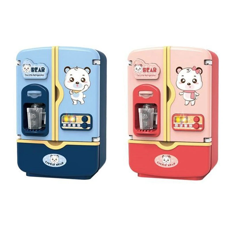 

FBIL-Children Simulation Refrigerator Kids Pretend Role Play Toy Kitchen Pretend Play Toy Set Kids Play House Girls Toys