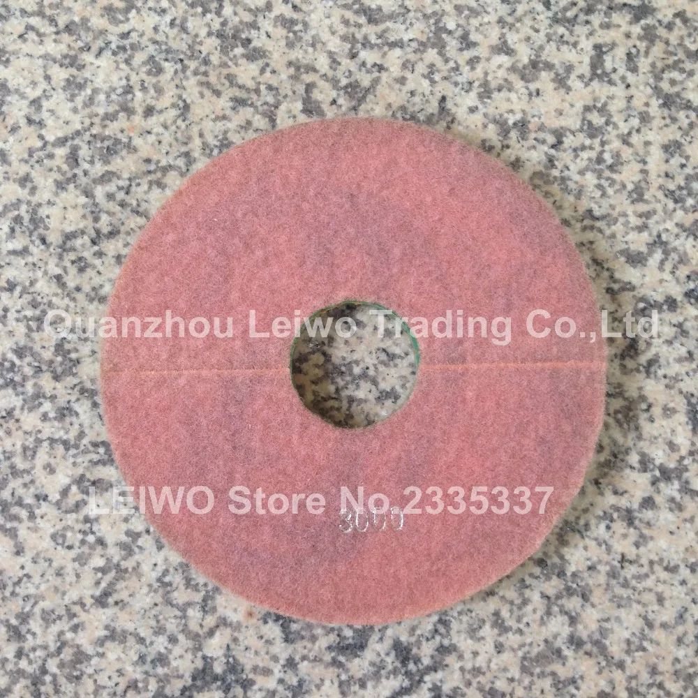 Сверхмощный Алмазный полировальный Коврик для пола влажный 8 дюймов круг