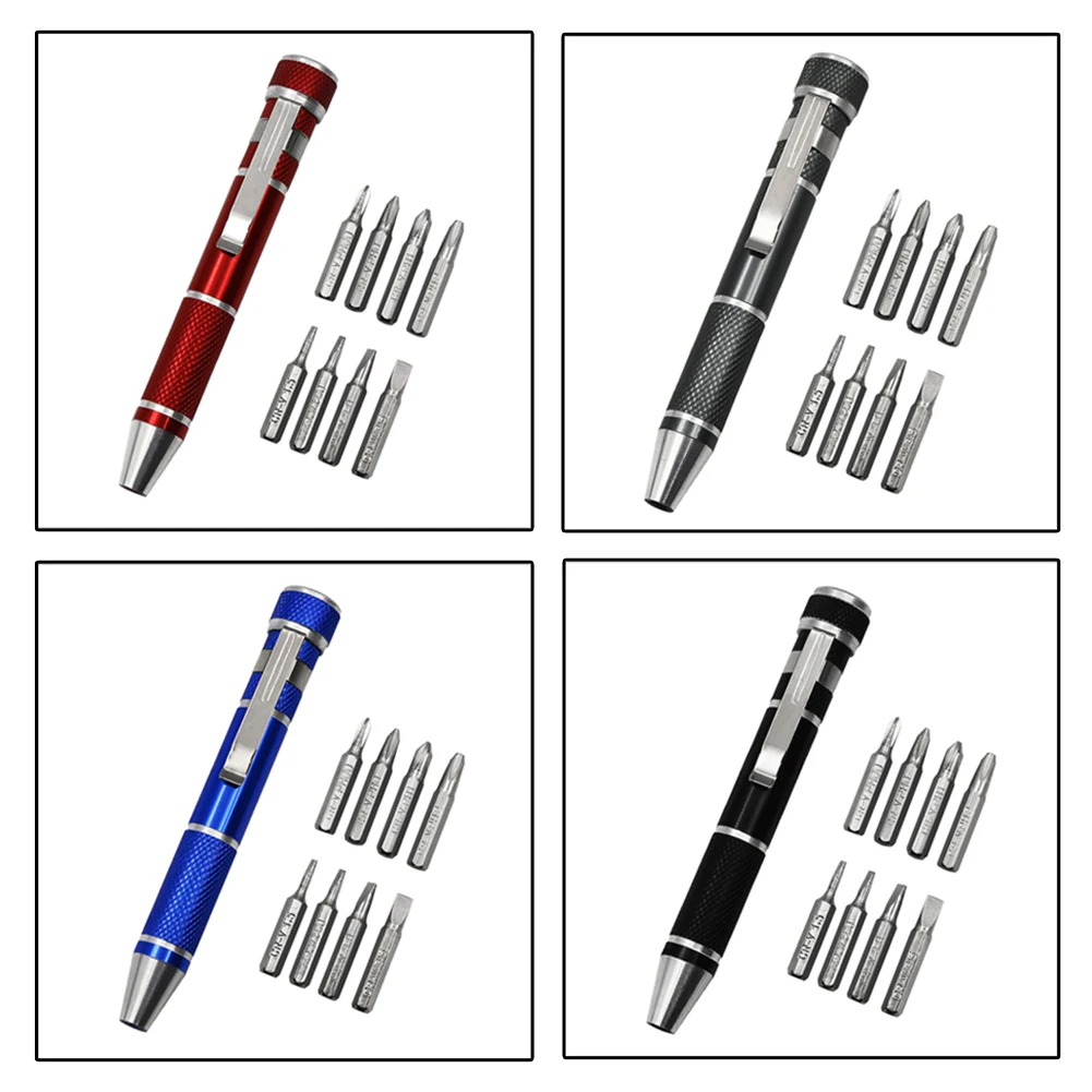 8 в 1 отвертка многофункциональная прецизионных отверток с магнитной мини