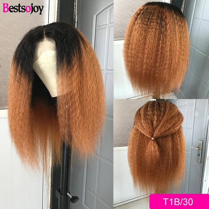 Bestsojoy кудрявые прямые Синтетические волосы на кружеве парики из натуральных