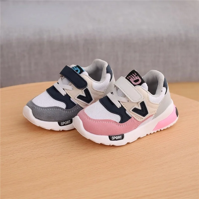 

Кроссовки детские, дышащие, мягкие, Нескользящие, весна-осень