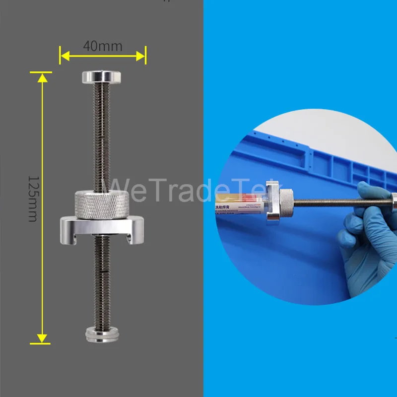 Дозатор паяльной пасты сварочный маслоусилитель из алюминиевого сплава УФ-клей