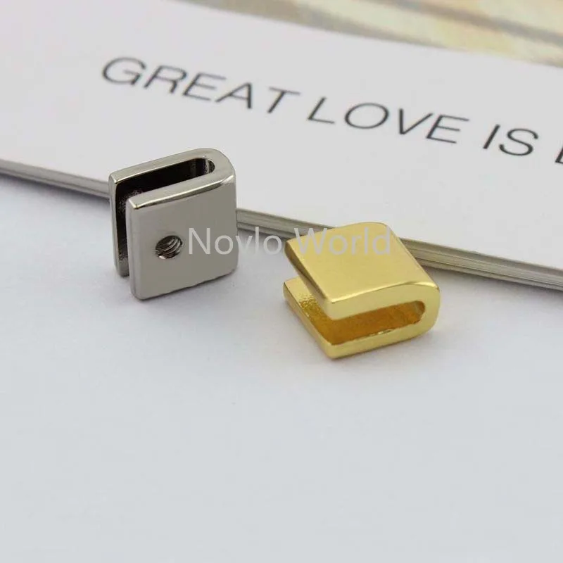 10 50 шт. декоративные застежки с плоскими краями мм 3/8 дюйма|Детали и аксессуары