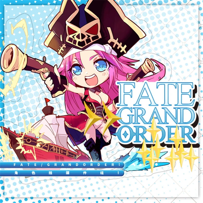 1шт. Аниме-комикс Fate/Grand Order Saber Напечатанная акриловая стойка для фигурного косплея, украшение для домашнего стола для подарка мальчику и девочке "Горячо на".