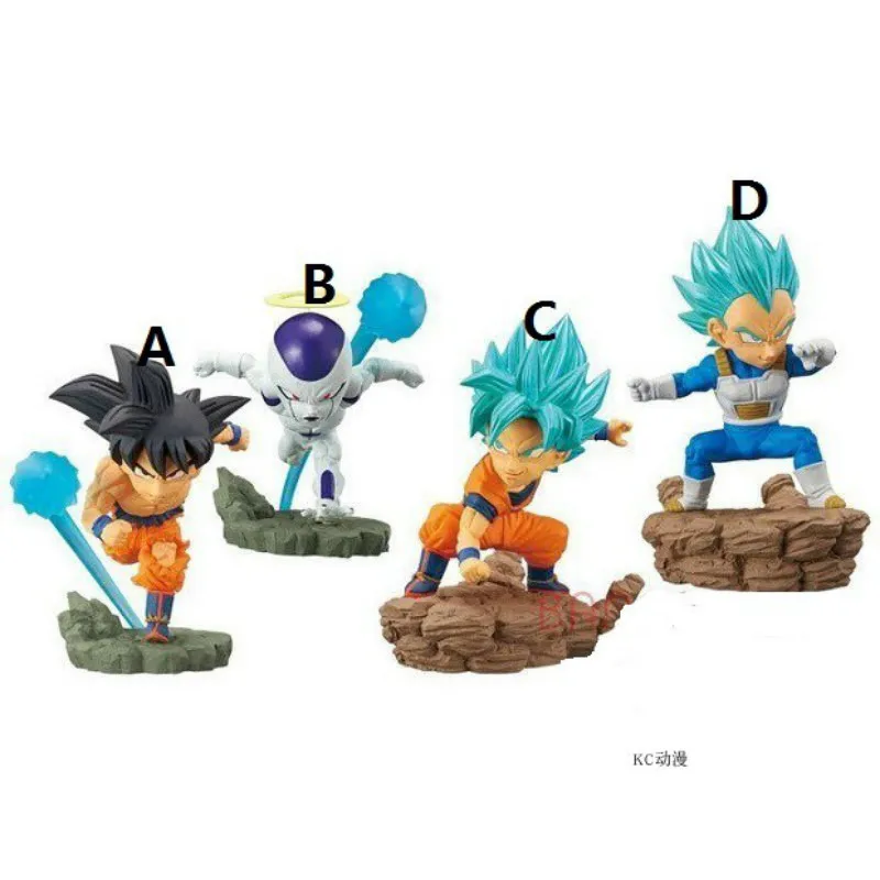 

6cm BANDAI Dragon Ball WCD Vol.3 Frieza Son Goku Action PVC Collection Model Toy Anime Figure Toys For Kids
