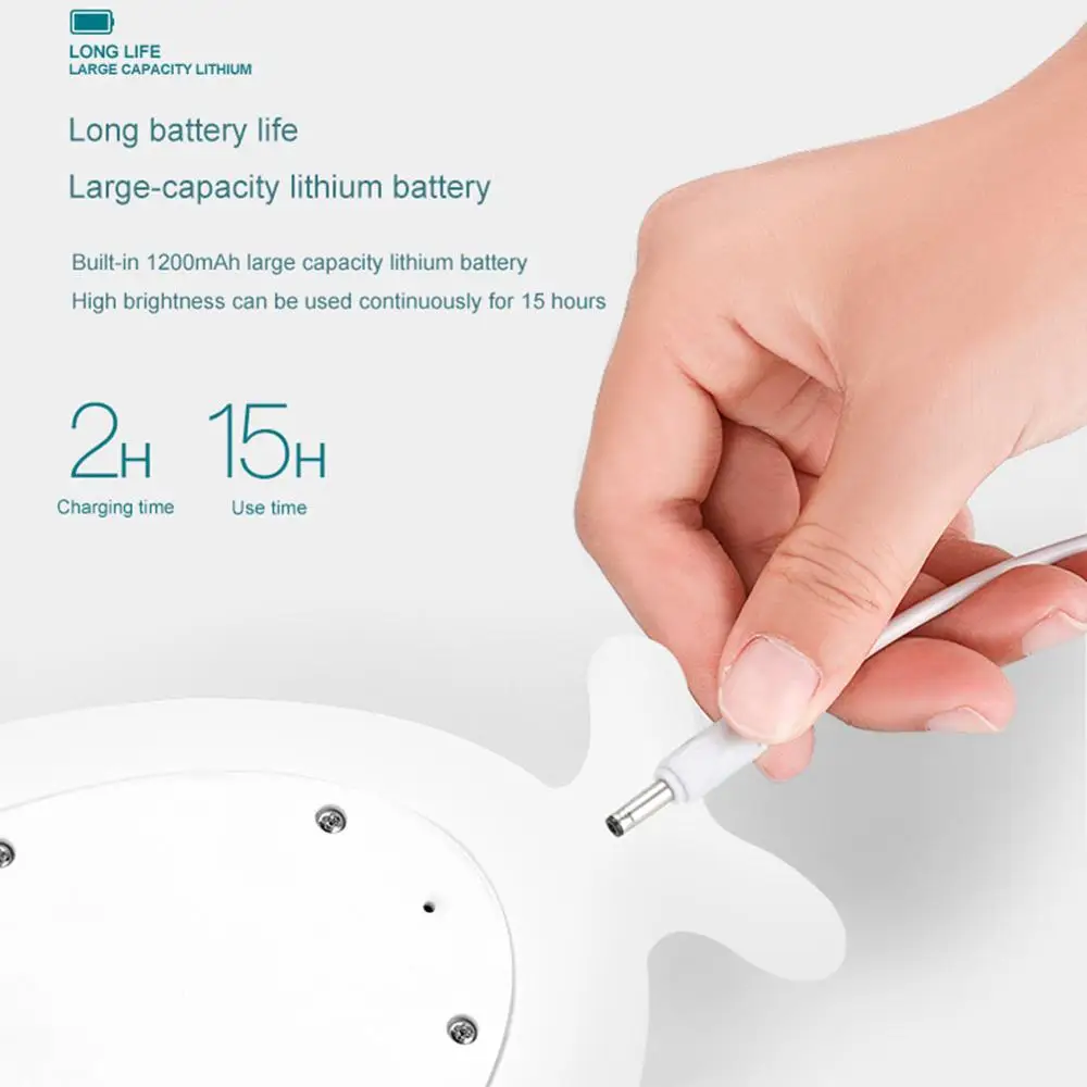 Силиконовая лампа luminaria с мультяшными животными энергосберегающий Красочный