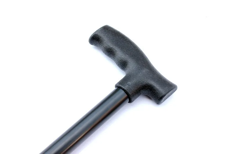 Раздвижные костыли из толстого алюминиевого сплава 2 секционная телескопическая