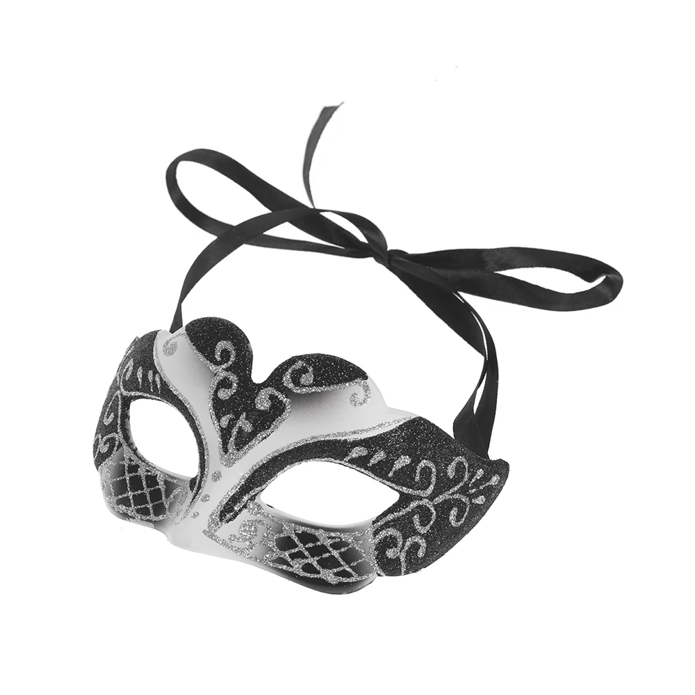 FESTNIGHT 6 цветов фантомная полумаска сексуальная пластиковая маскарадная