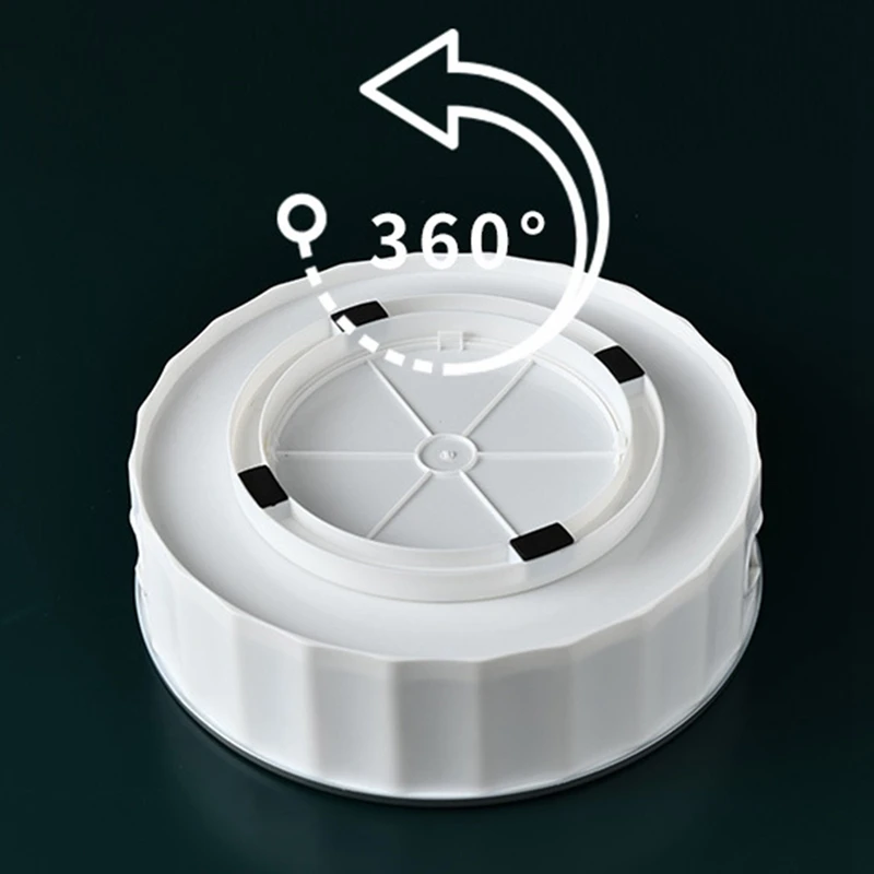 

Non-Slip Rotating Storage Tray Fruit Dried Plastic Desktop for Kitchen