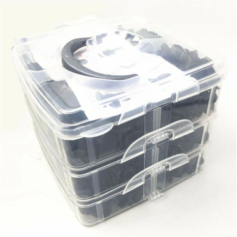 

Push Rivet Pin Panel Moulding Clip 22 types Set Auto Plastic Fasteners