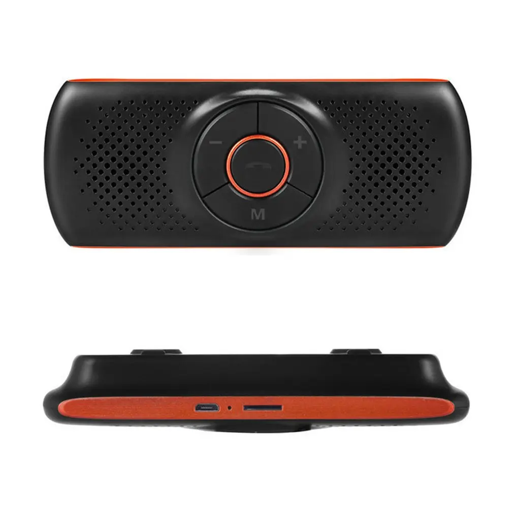 T826 Bluetooth Handsfree Car Kit Car SpeakerphoneTF Music MP3 Player Connect Phones Speaker Sun Visor Clip Speakerphone