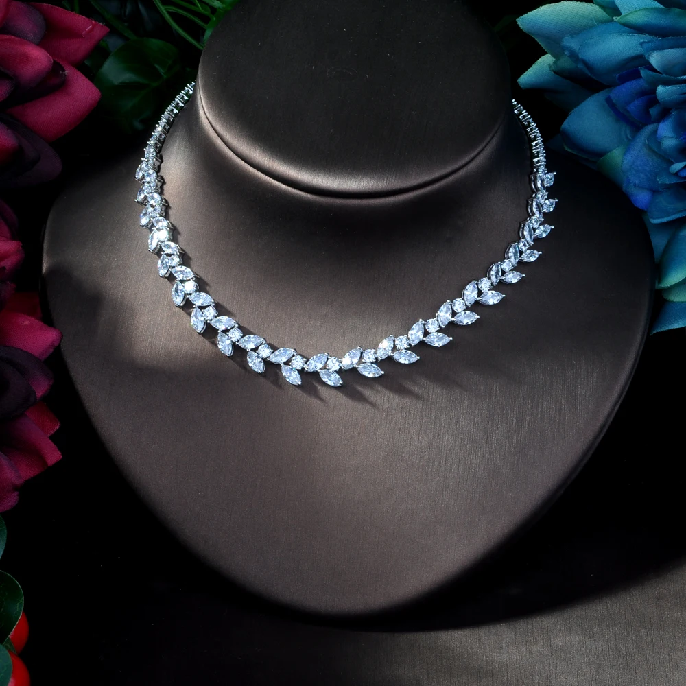 HIBRIDE изысканный кубический цирконий Свадебная вечеринка набор ювелирных изделий