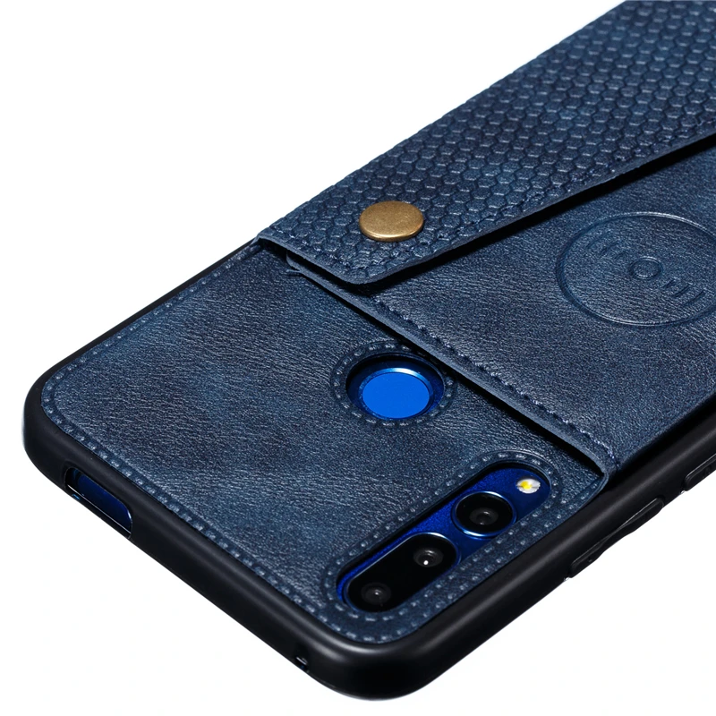 Чехол-Кошелек для Huawei P20 P30 Lite Y9 Prime 2019 Honor 20 9X Pro P Smart Z силиконовый | Мобильные