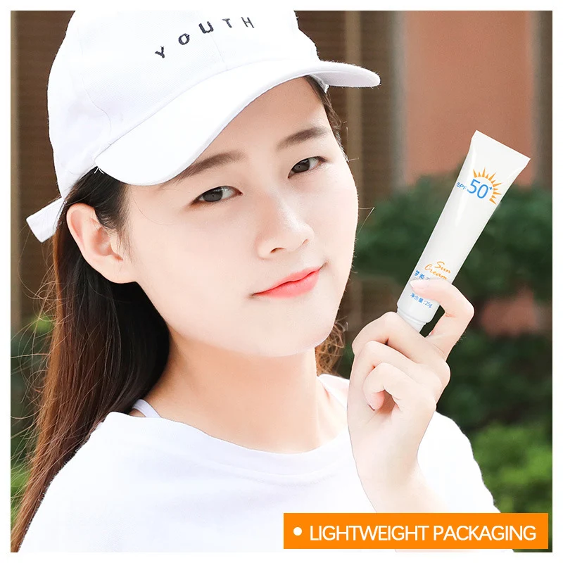 

25ML Water Sensation Repairing Facial Body Sunscreen Moisturizer Whitening Isolation Lotion SPF 50 Sunscreen Cream Body Care