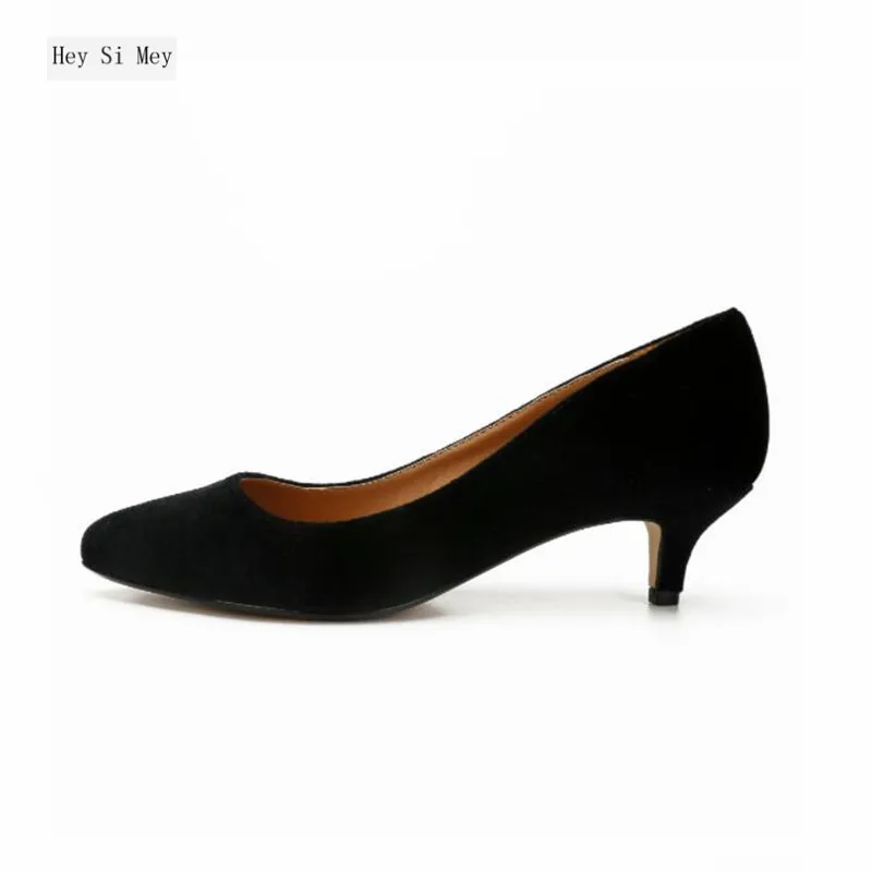 

2022 New Products Women's Shoes High Quality Single Shoes Fashion Ladies High Heels 5CM Stiletto High Heels Large Size 5-17