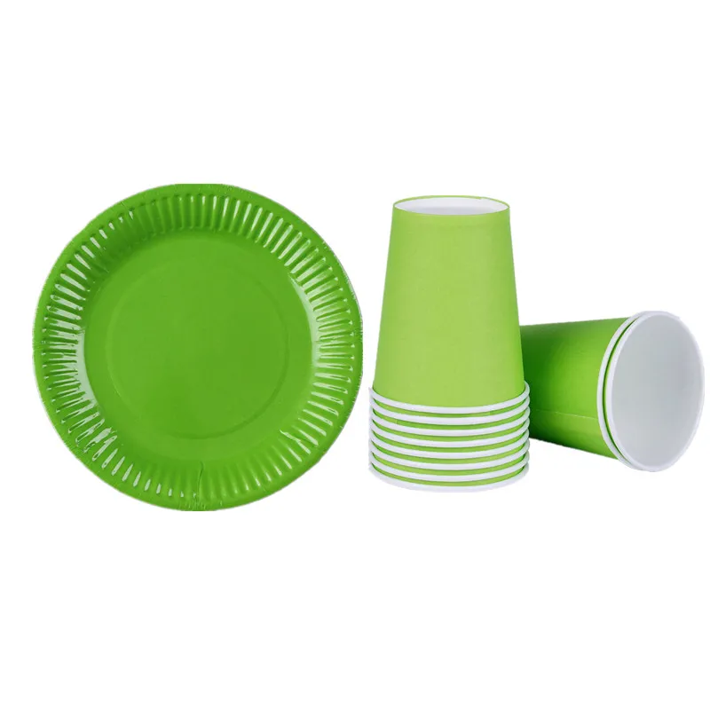 Рождественский красный бумажные тарелки и стаканы украшения для дня рождения