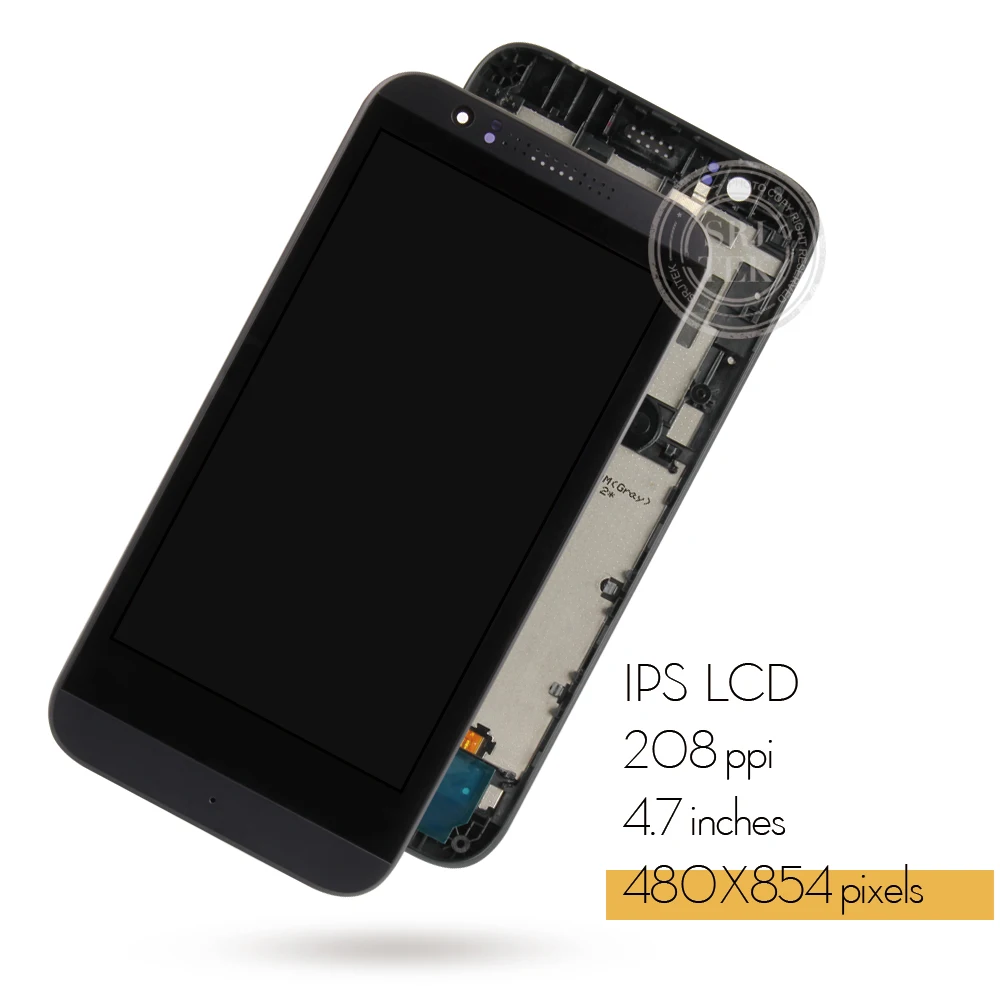 Srjtek экран для HTC Desire 510 A11 ЖК сенсорный дигитайзер стекло + рамка в сборе 4 7 854*480