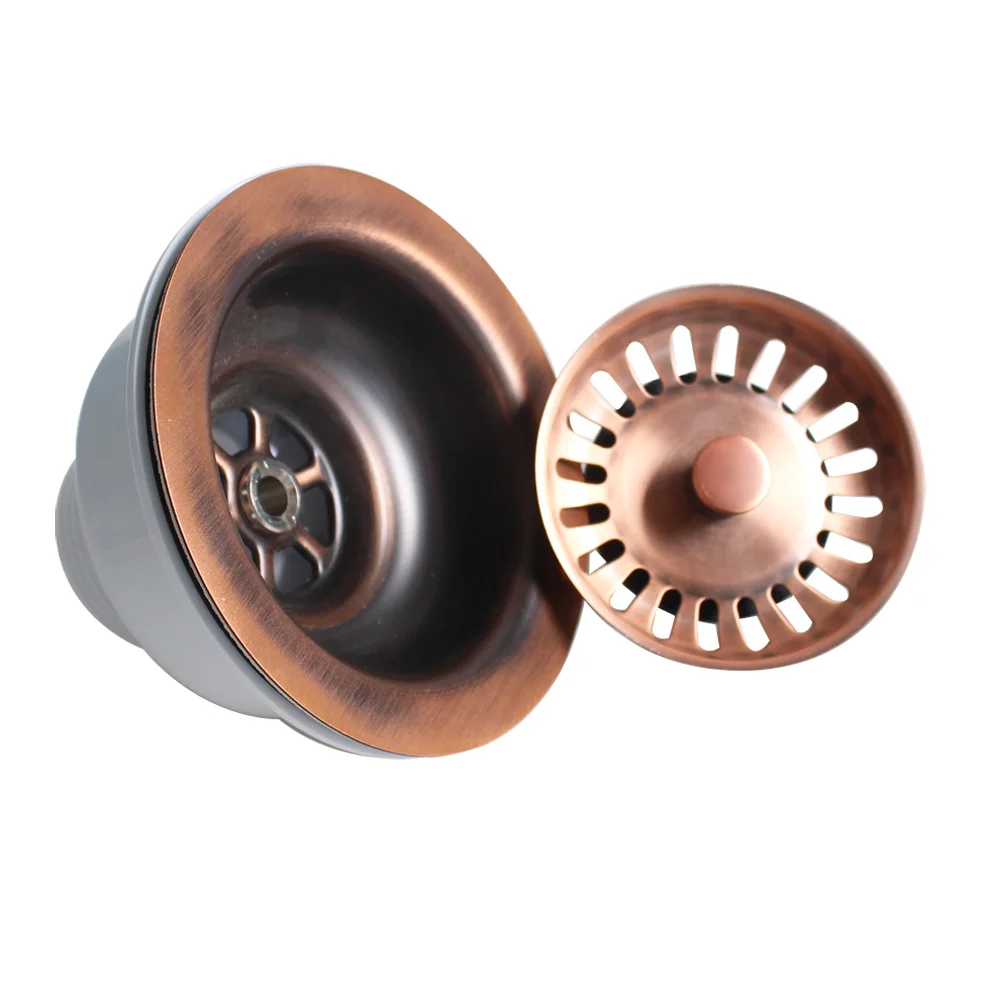 Talea PVD Античная бронзовая цветная китайская корзина для раковины на заказ ситечко