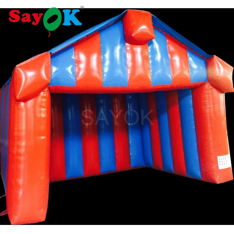 3x4 м надувной концессионный стенд портативный киоск для продажи конфет и хлопка