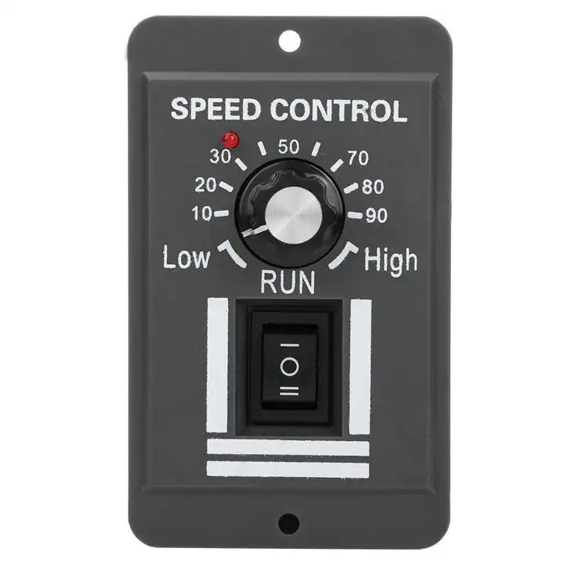 DC 12V-60V 20A DC Brush Motor Speed Controller Reducer Forward/Reverse Electric Motor Speed Regulator Portable Control Switch