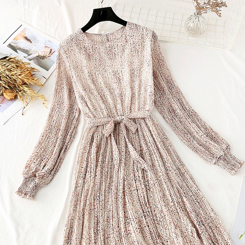 Шифоновое женское платье в стиле ретро женские весенне-летние платья новое