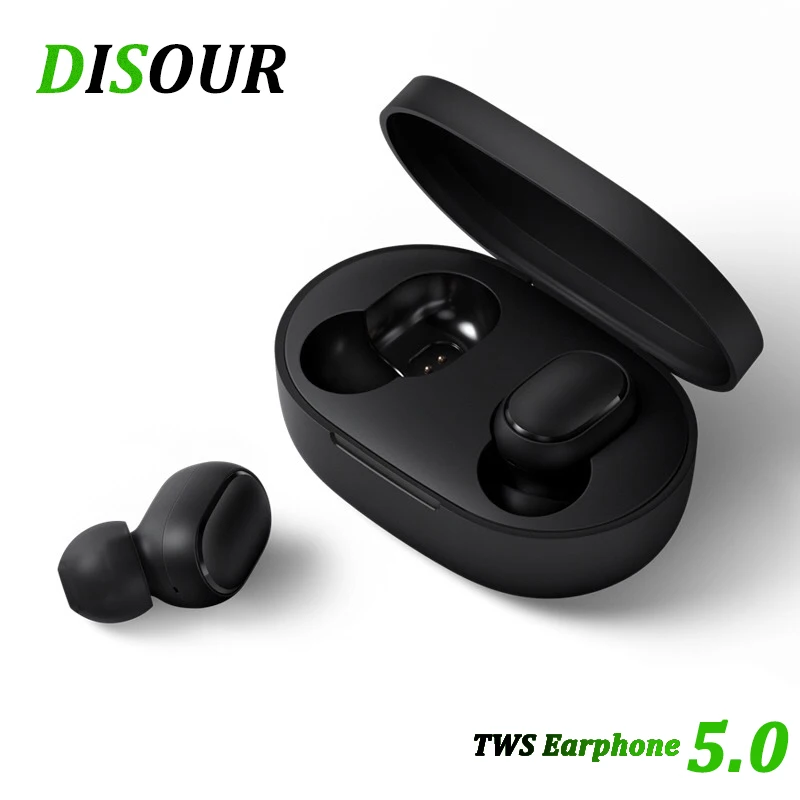 

A6S TWS Mini Earbuds Bluetooth 5.0 Earphone For Xiaomi For Redmi Wireless 5.0 TWS Earphones with Microphone Handsfree For iPhone