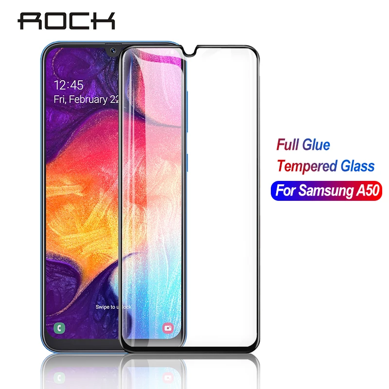 Закаленное стекло Rock для samsung A10 A20 A30 A40 A50 A60 A70 A90 SM A505 A105 A705 F защитная