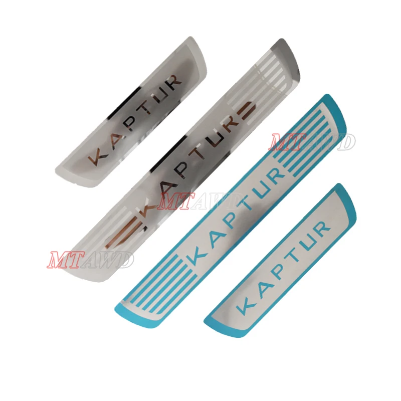 

For Renault CAPTUR KAPTUR 2014-2019 2020 Accessories Stainless Door Sill Scuff Kick Plate Protector Trim Guard Cover Car Styling