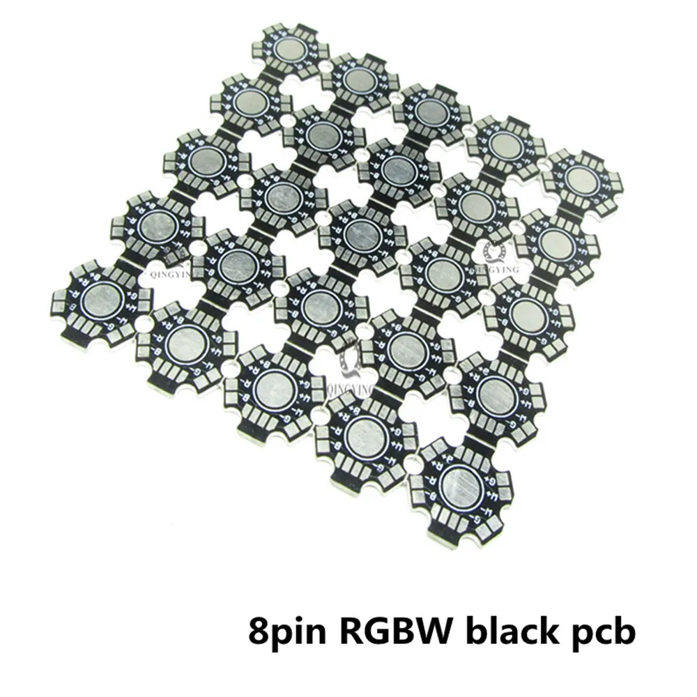 LED PCB Board HeatSink Aluminum Base Plate Substrate 20mm Star RGB RGBW DIY Flashlight Heatsink for 1 3 5 W Watt High Power LEDs | Лампы и