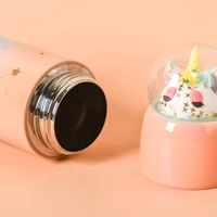 korean creative diy micro landscape cartoon thermos cup lovely net red water cup portable sports cup for female students