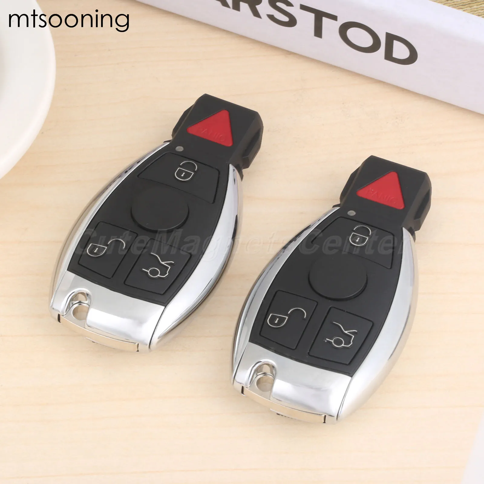 Mtsooning 2 шт. Автомобильный Дистанционный ключ 4 кнопки 315 МГц IYZ3312 для Mercedes Benz A B C G R M