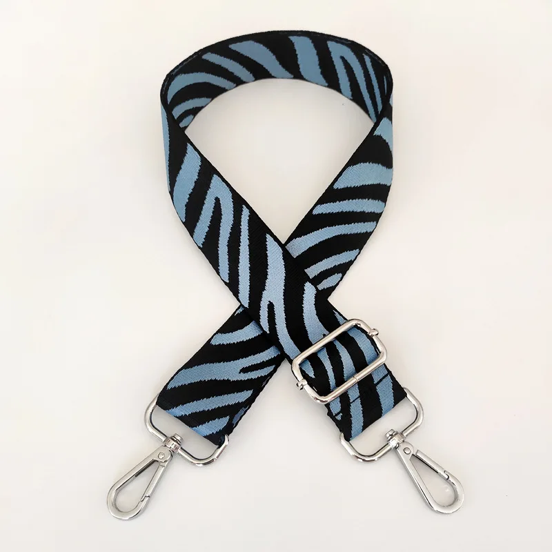 Fashion Zebra Pattern Crossbody Bag Strap Adjustable DIY Handbag Strap Women Shoulder Bag Handles Bag Accessories Bag Handles