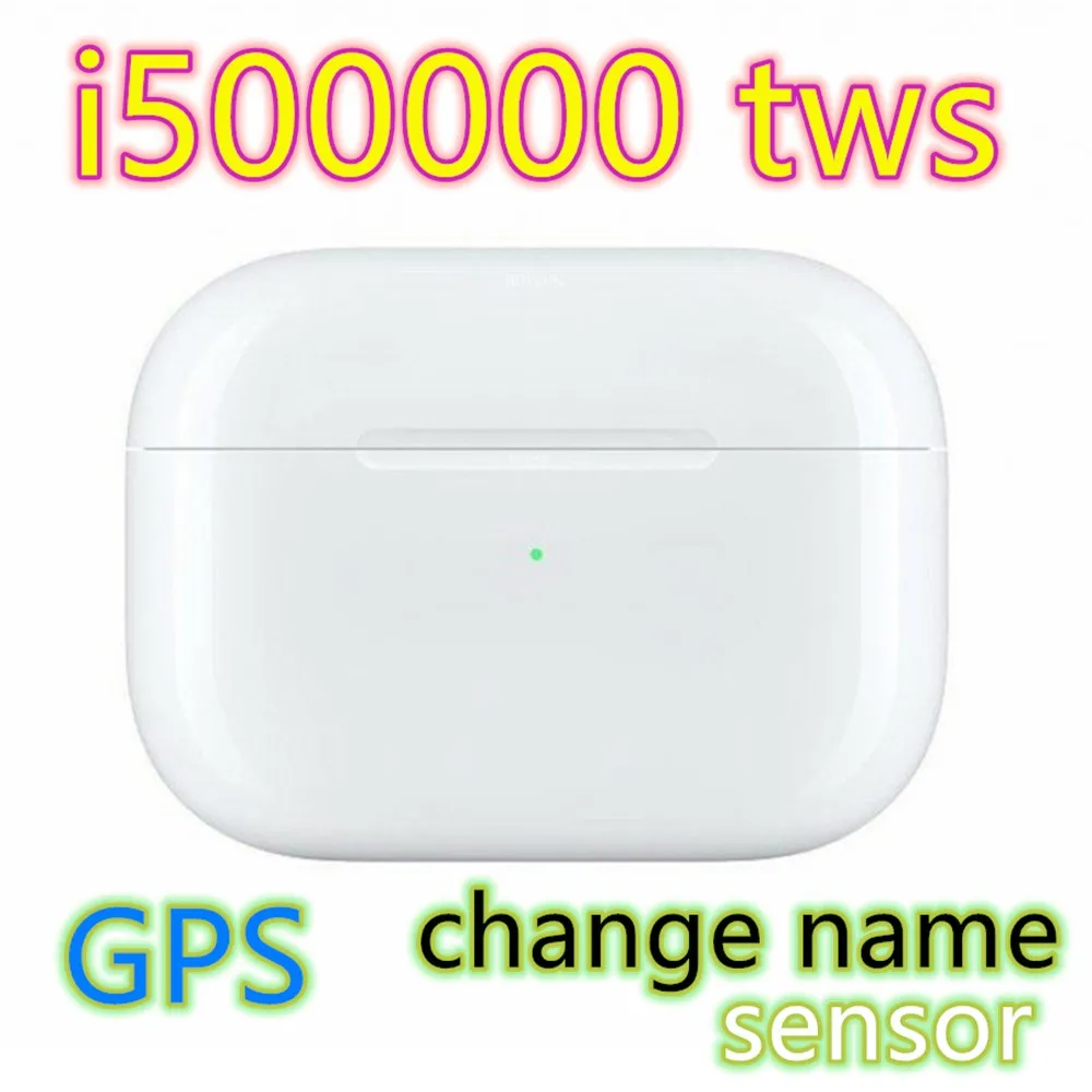 I500000 TWS изменение имени + gps позиционирование bluetooth 5 0 наушники супер бас PK i500 i10 i80