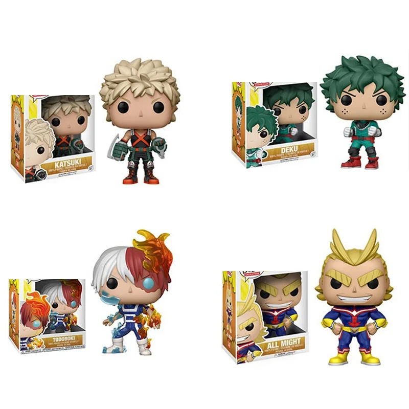 Экшн-фигурка из ПВХ Моя геройская Академия DEKU 247 # KATSUKI 249 TODOROKI 372 ALL MIGHT 248