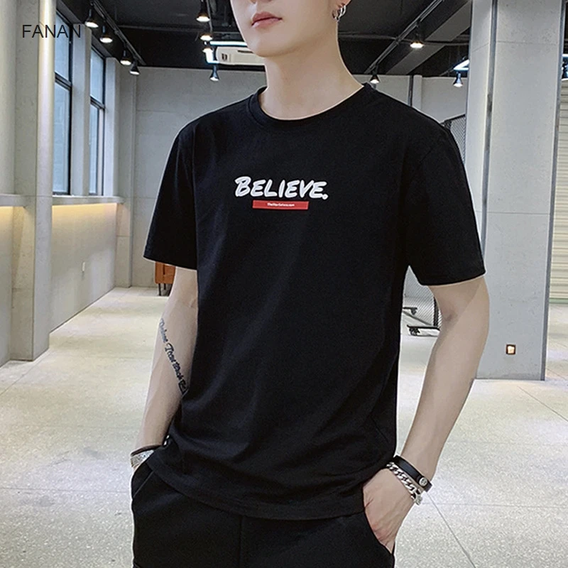 

Oversized t-shirt Short sleeve men's 2021 new summer men's student cotton padded clothes men's fashion considerate