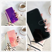 Smooth Leather Wallet Case For Infinix HOT 10S 10T Zero X687 Note X690 HOT X655C Smart 2021 X612 Flip Cover Phone Bag