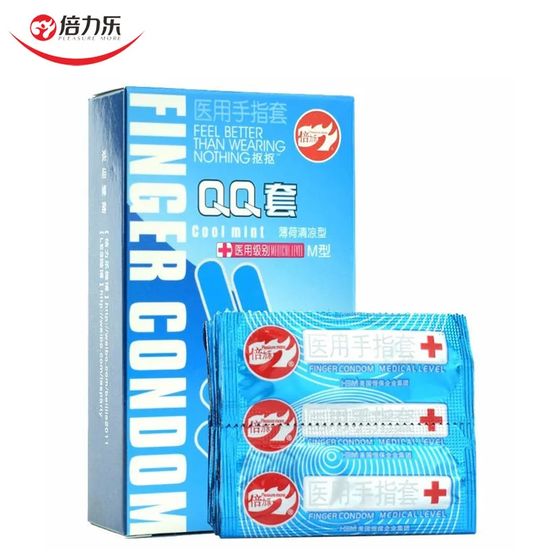 Презервативы для пальцев Beilile 10 шт. презервативы стимуляции точки G с длинным