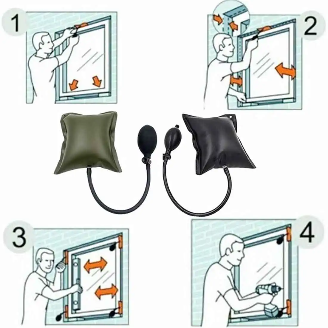 Автомобильная воздушная подушка для ремонта дверей набор инструментов открытия