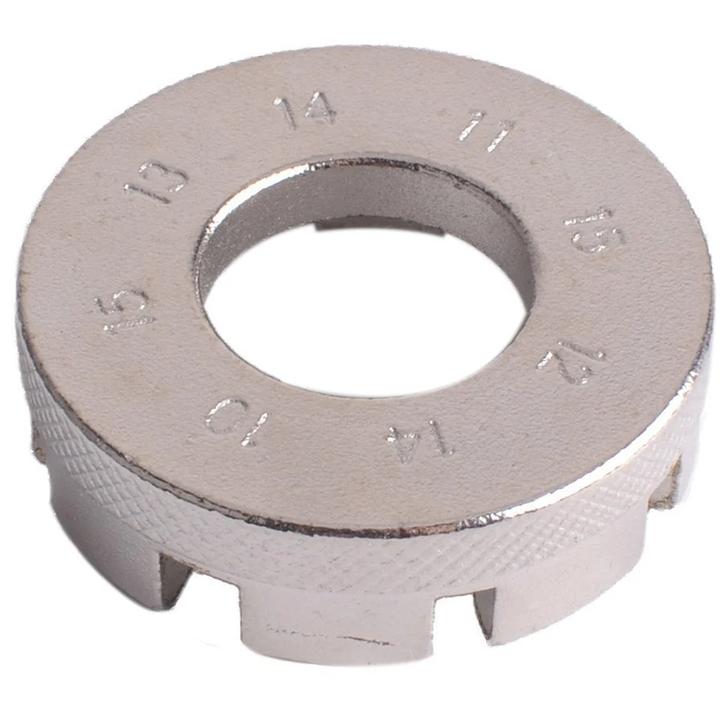 1pcs Bicycle spoke nipple wrench 8-way groove mountain bike wheel rim regulator repair tool accessories | Спорт и развлечения