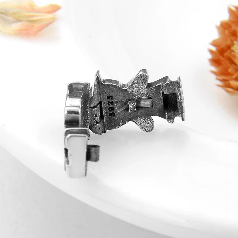 925 Sterling Silver Baseball cap boy Clips CZ beads Fit Reflections Bracelet Original Charm Women Jewelry 2019 | Украшения и