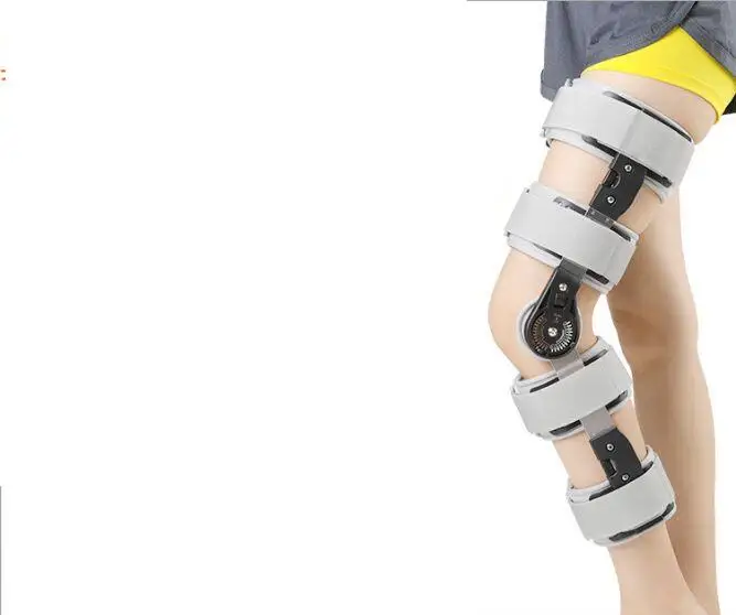 Медицинский шарнирный коленный бандаж регулируемый угол хирургическая фиксация
