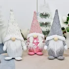 Новый год 2021, Рождество, безликая кукла, искусственная для дома, Рождественское украшение, Рождество, Рождество