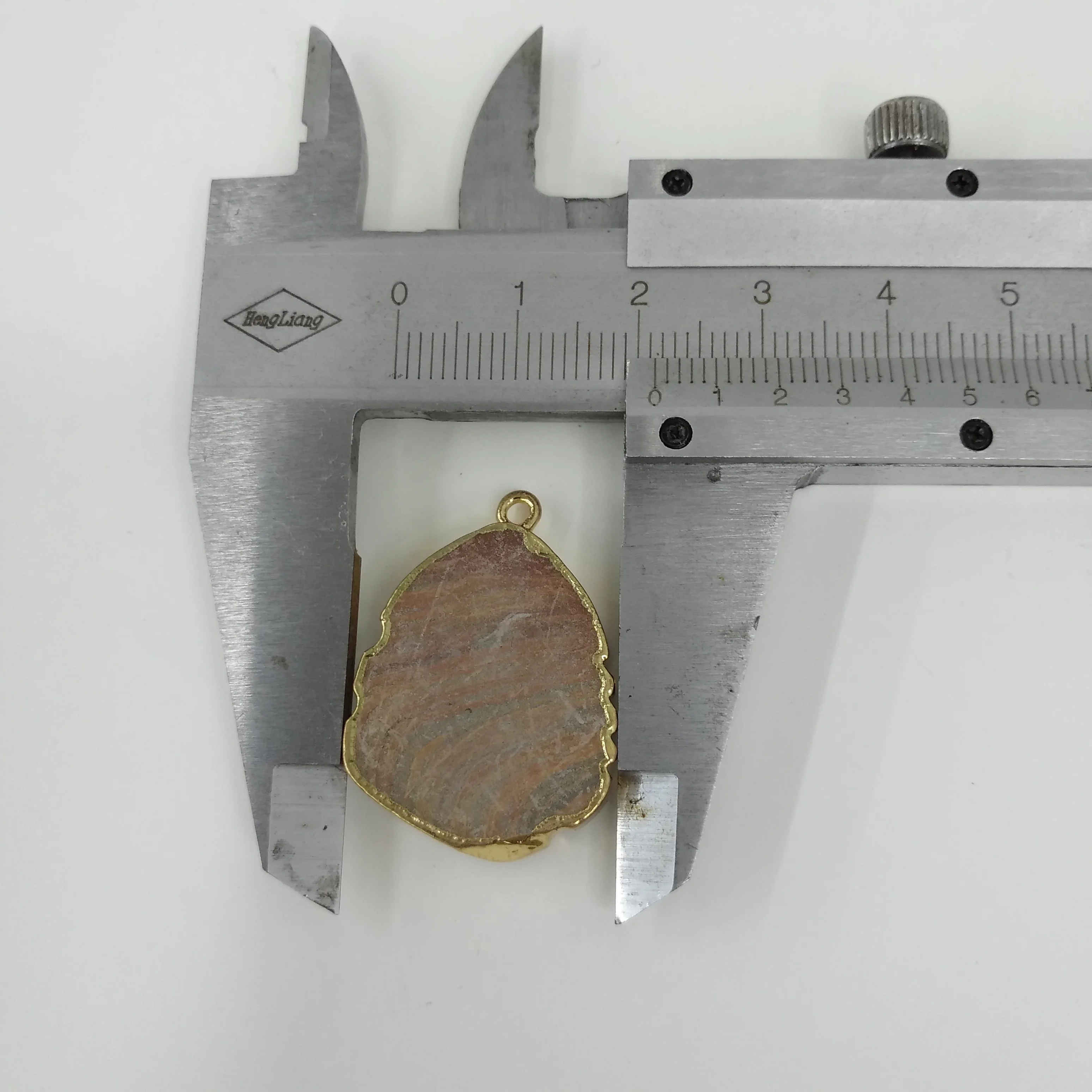 Подвеска из натурального полудрагоценного камня бесконечность матовое