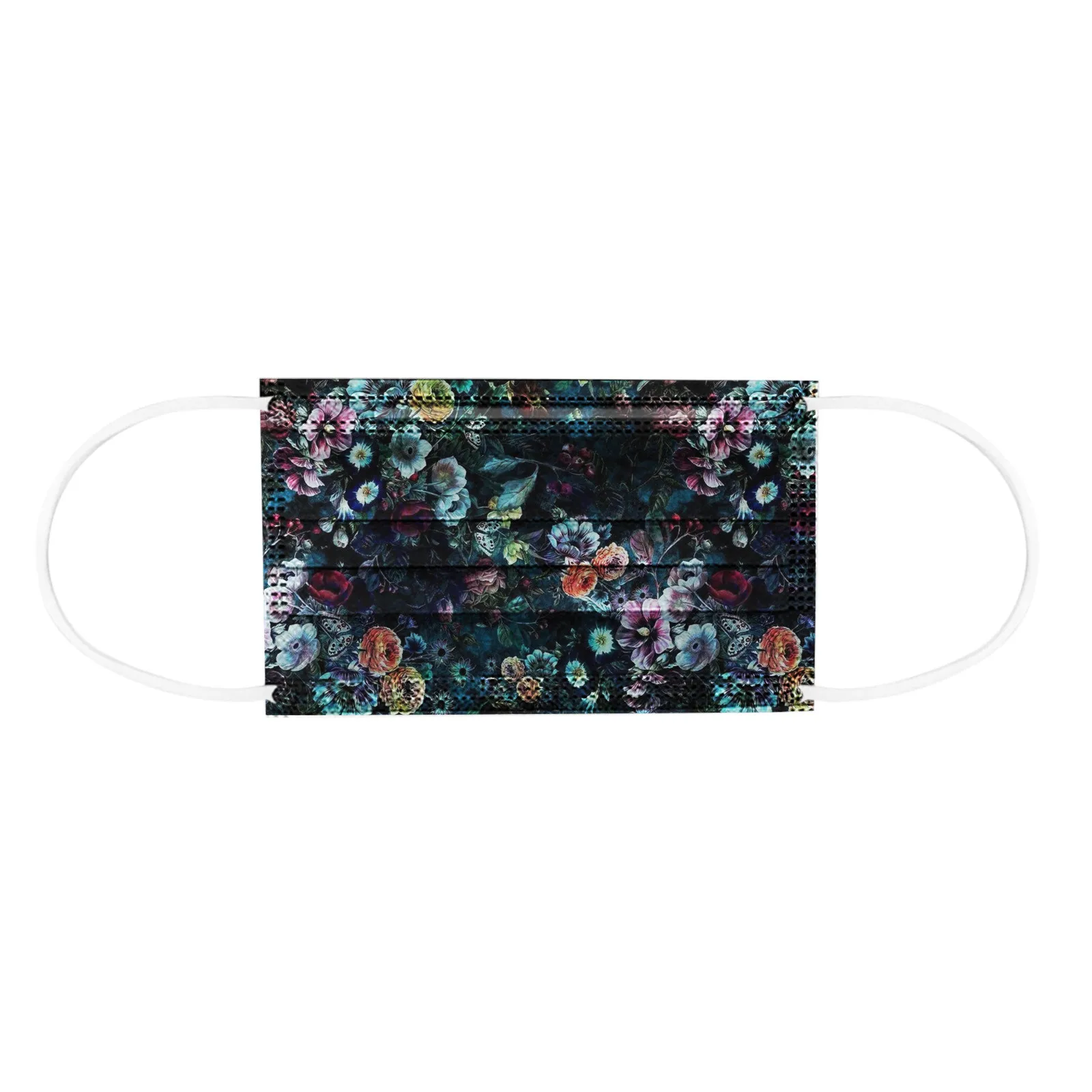 10 шт. с цветочным принтом маски одноразовые дышащие многоцелевой уход за кожей