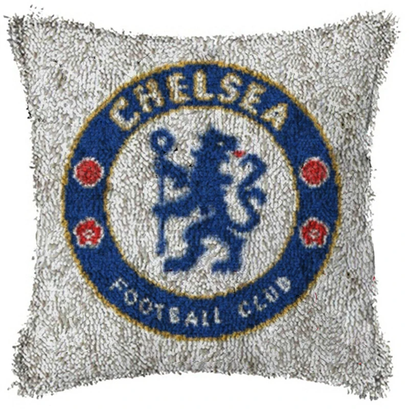 

Threads embroidery latch hook rug pillow making kits cross stitch sets sale Crocheting Rug Yarn embroider Needlework kits
